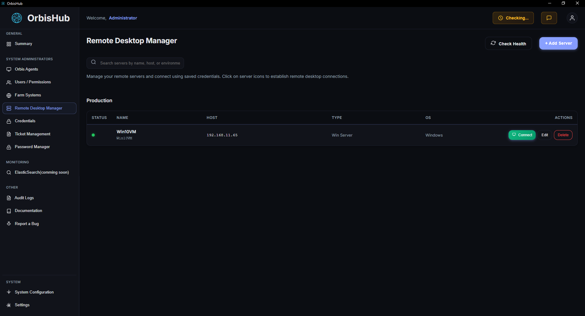 Remote Desktop Management